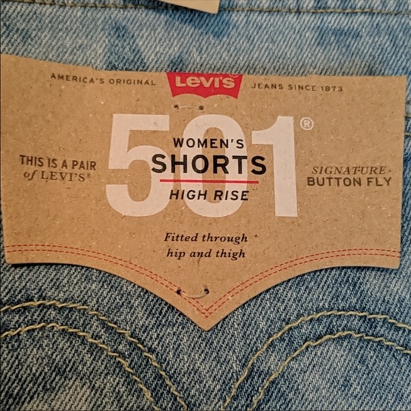 NWT Levi's - 501 Tango Camo Shorts - Size 33 - Picture 2 of 5